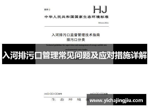 入河排污口管理常见问题及应对措施详解